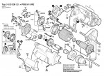 Bosch 0 603 338 5D6 Psb 5-15 Re Percussion Drill 230 V / Eu Spare Parts